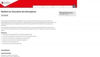 
                            6. Webtool zur Simulation des Alarmplanes - Land Vorarlberg - Dibos Portal