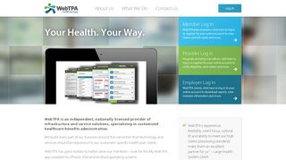 
                            2. WebTPA - Webtpa Provider Portal