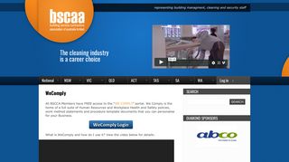 WeComply - BSCAA: Building Services Contractors ... - We Comply Training Portal