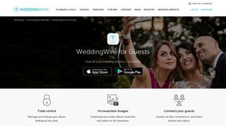 
                            1. WeddingWire for Guests - Weddingwire.com - Weddingwire Wedding Website Portal