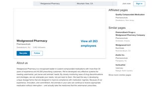 
                            7. Wedgewood Pharmacy | LinkedIn - Wedgewood Pharmacy Portal