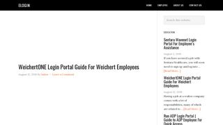 
                            6. WeichertONE Login Portal Guide For Weichert Employees - Www Weichertone Com Login