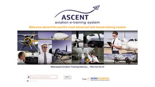 
                            1. Welcome aboard the world's most advanced web based ... - Aerostudies Login