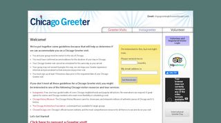 
                            3. Welcome! | Chicago Greeter - Chicago Greeter Portal