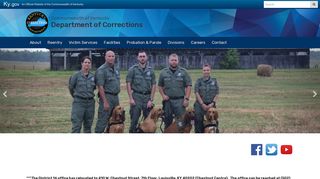 
                            2. Welcome - Department of Corrections - Kentucky.gov - Kentucky Offender Management System Login