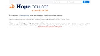 
                            7. Welcome - Hope College Email Portal