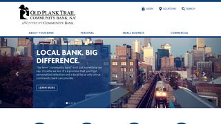 
                            8. Welcome | Old Plank Trail Community Bank, N.A. - Trail West Bank Portal