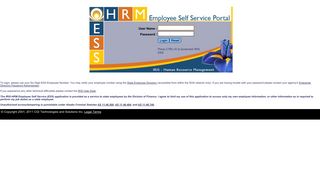 
                            8. Welcome to AMS ESS: LOGIN - Hrms Ess Portal
