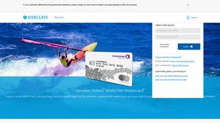 
                            5. Welcome to Barclays US - Hawaiian Airlines Business Credit Card Portal