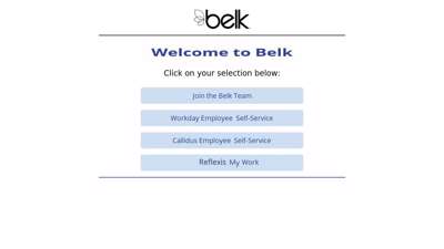 
                            2. Welcome to Belk