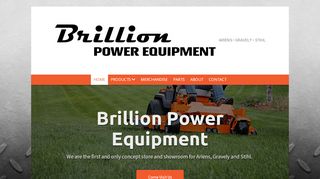 
                            8. Welcome to Brillion Power Equipment in Brillion, WI - Ariens Gravely Dealer Portal