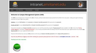 
                            1. Welcome to Campus Management System (CMS) | Intranet ... - Cms Portal Amrita