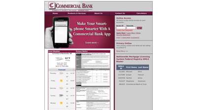 Welcome to Commercial Bank
