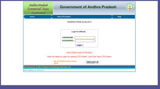 
                            2. Welcome to Commercial Tax Department - Apct Gov In Portal