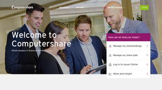 
                            6. Welcome to Computershare - Ch&co Intranet Login