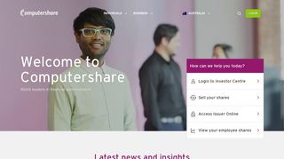 
                            3. Welcome to Computershare - Www Commshare Com Portal