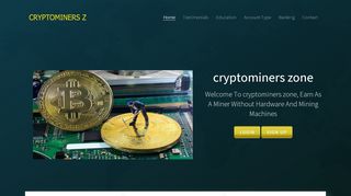 
                            3. welcome to cryptominers zone.com - Miningzone Login