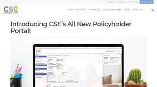 
                            2. Welcome to CSE's All New Policyholder Portal – CSE Insurance Group - Portal Cse