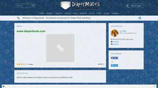 
                            3. Welcome to Diaperbook - The newest community for diaper ... - Diaperbook Login