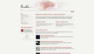 
                            5. Welcome to Einstein Online - relativity and more! — Einstein Online - Einstein Online Portal