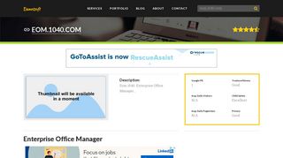 
Welcome to Eom.1040.com - Enterprise Office Manager
