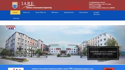 Welcome to IARE  IARE, Best Engineering College