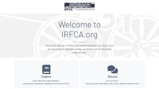 
                            2. Welcome to IRFCA.org - Irfca Portal