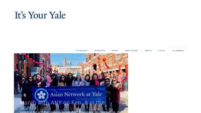 
                            10. Welcome to It's Your Yale