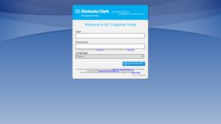 
                            2. Welcome to KC Customer Portal - Kimberly Clark Portal