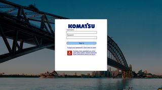 
                            7. Welcome to Komatsu - Komatsu Parts Portal