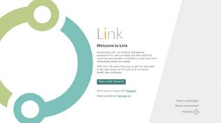 
                            2. Welcome to Link - providers - Optum Link Portal