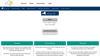 
                            7. Welcome to My NY.gov Online Services