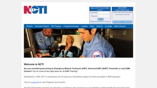 
Welcome to NCTI - The nation's largest EMS training facility ...  
