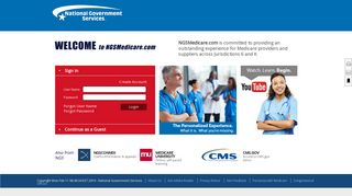 
                            1. Welcome to NGSMedicare.com - Ngs Medicare Provider Portal