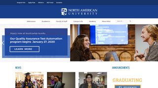 
                            6. Welcome to North American University | Houston TX - National American University Distance Learning Portal
