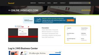 
Welcome to Online.imsready.com - Log In | IMS Business Center
