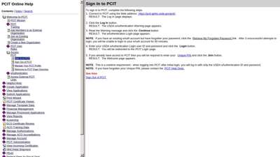 
                            3. Welcome to PCIT - USDA