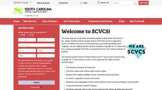 Welcome to SCVCS! | South Carolina Virtual Charter School - K12 Scvcs Portal
