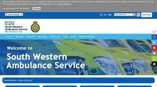 
                            1. Welcome to SWASFT - welcome - South Western Ambulance Service Staff Portal