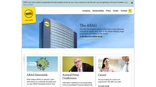 
                            3. Welcome to the ARAG Group - Arag Rechtsschutz Portal