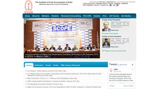 
                            2. Welcome to The Institute of Cost Accountants of India Website - Icwai Student Portal