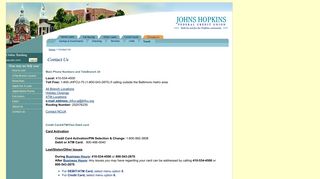 Welcome to the Johns Hopkins Federal Credit Union