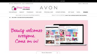 
Welcome to the New Avon Philippines Website!  
