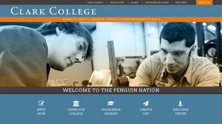 
                            6. WELCOME TO THE PENGUIN NATION - Clark College Canvas Portal