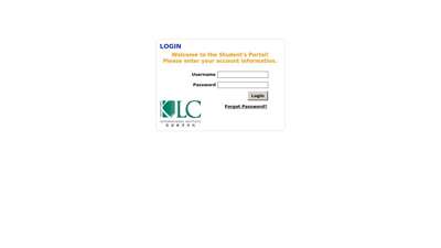 
                            5. Welcome to the Student's Portal! Please enter your account ...