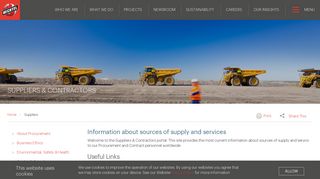 
                            8. Welcome to the Supplier & Contractors Portal - Bechtel - Hills Connection Solutions Contractor Portal