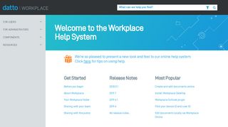 
                            3. Welcome to the WorkplaceHelp System - Soonr Portal