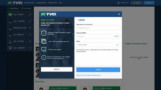 
                            1. Welcome to TVG.com | Login to your account - Tvg Racing Portal
