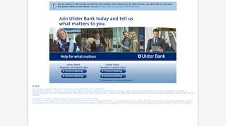 
Welcome to Ulster Bank in Northern Ireland and in the ...
