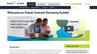 
                            3. Welcome to Viasat Internet (formerly Exede) FSM - Exede Internet Customer Portal